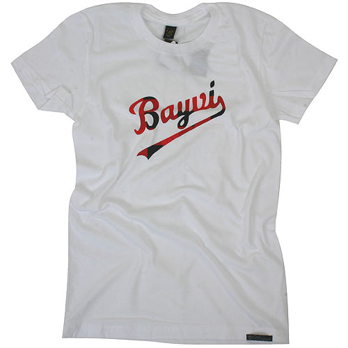 Ladies BayVI The Lumberjack Tee White