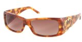 PRADA PR 10HS Sunglasses - Havana/Gold