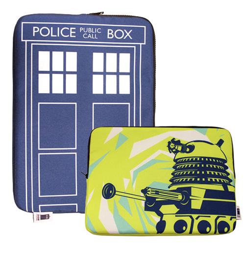 Doctor Who Tardis And Dalek Design Neoprene