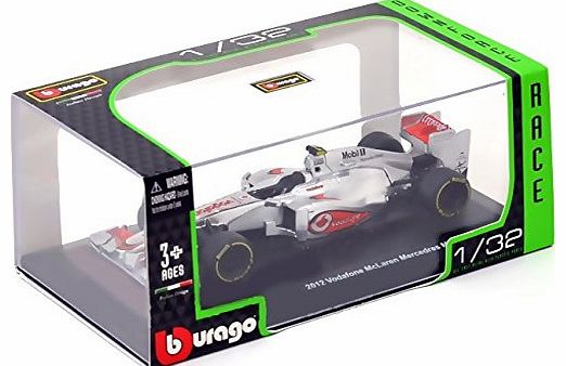 Bburago Jenson Button Vodafone Mclaren Mercedes MP4-28 2013 F1 Diecast Model Car 1:32 Scale