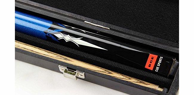 BCE JIMMY WHITE SAPPHIRE 2pc Ash Pool Snooker Cue amp; BCE ATTACHE HARD CASE