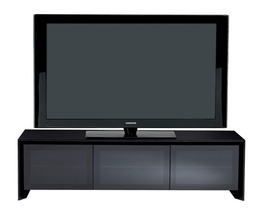 BDI Casata 8627 Black/Oak TV Cabinet - Arena