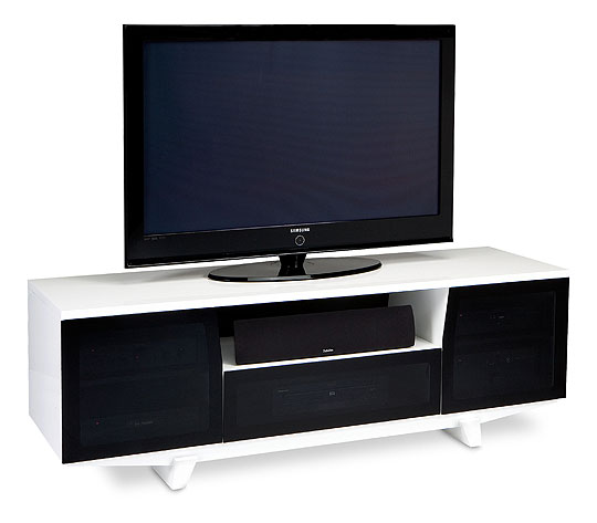 Marina 8729-2 White Gloss TV Cabinet - Arena