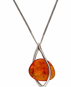 Be-Jewelled Sterling Silver Hand-Cut Pendant,