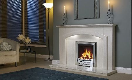 Be Modern Andorra 52 Inch Fireplace W/ Lights -