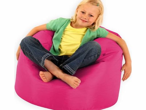 Bean Bag Bazaar Large Childrens Bean Bags PINK - Indoor amp; Outdoor Huge Kids Bean Bag Chair