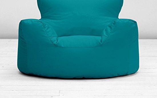 Bean Bag Warehouse Childrens Kids Teal Blue Green Cotton Small Chair Seat Beanbag Bean Bag Filled