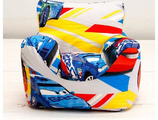 Bean Bag Warehouse Disney Pixar Cars Speed Boys Kids Character Bean Chair Beanbag Filled with Beans