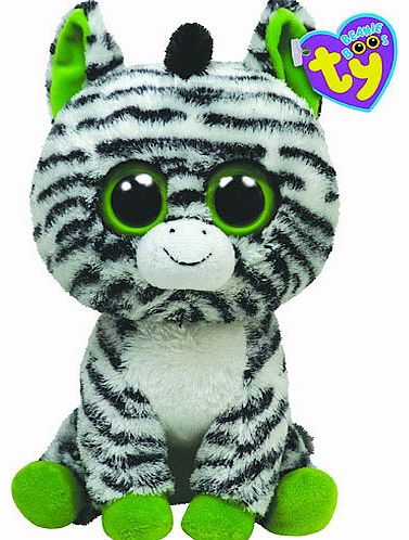 Ty Beanie Boos - Zig-Zag the Zebra