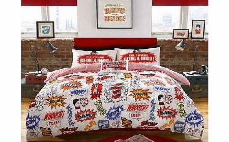 Crash Boom Duvet Cover Set - Double