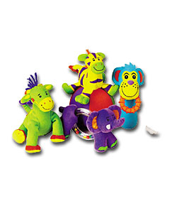 Beanstalk Baby 5 Piece Rattle Set