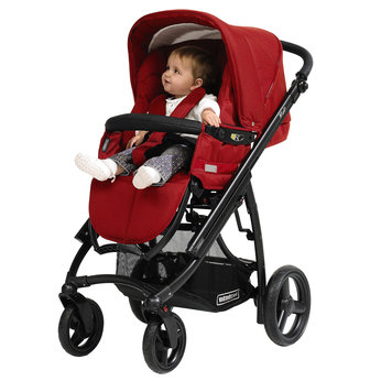 BEBECAR Ip-op Pushchair in Chilli