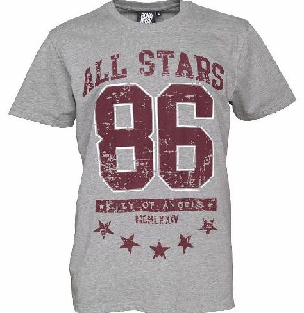 Mens All Star T-Shirt Grey Marl