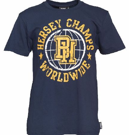 Mens Champs T-Shirt Navy