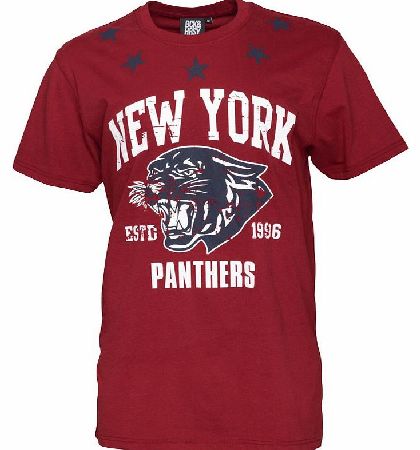 Mens Dept T-Shirt Burgundy