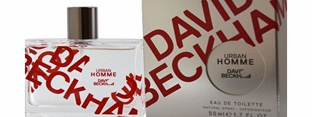 Urban Homme by David Beckham Eau de Toilette Spray 50ml