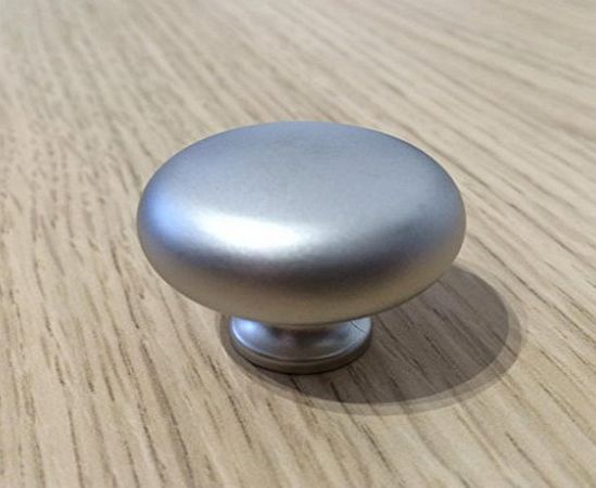 Bedrooms Plus Solid Steel Kitchen Furniture Knob Handle, Bedroom,cupboard door handles, MATT NICKEL