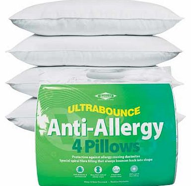 Bedshield Ultra Bounce Pillows - 4 Pack