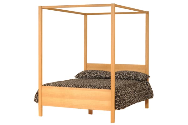 Bedworld Discount Charlotte Four Poster Bed Frame Kingsize 150cm