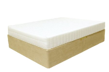 Clearance Beige Divan With Memory 500 Mattress