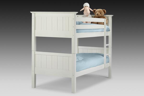 Colorado White Bunk Bed Single 90cm