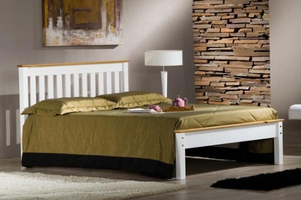 Denver White Pine Bed Frame Single 90cm