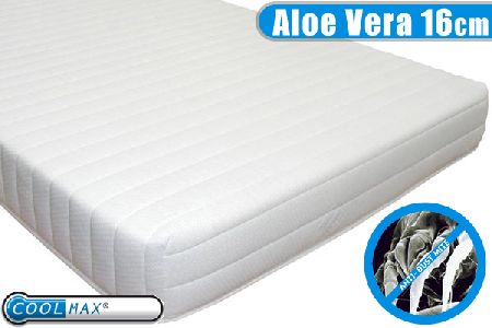 Healthy Living 16cm Aloe Vera Mattress - Half