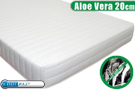 Healthy Living 20cm Aloe Vera Mattress - Half