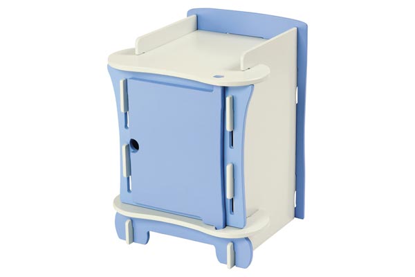 Bedworld Discount Kinder Blue Bedside