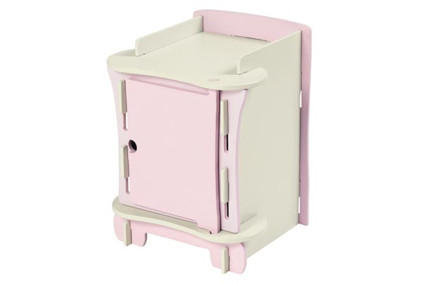 Bedworld Discount Kinder Pink Bedside