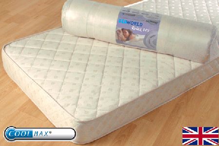 Bedworld Discount Relax 140 Mattress Kingsize 150cm