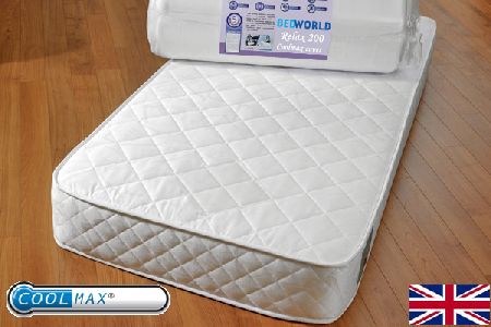 Bedworld Discount Relax 200 Mattress Single 90cm