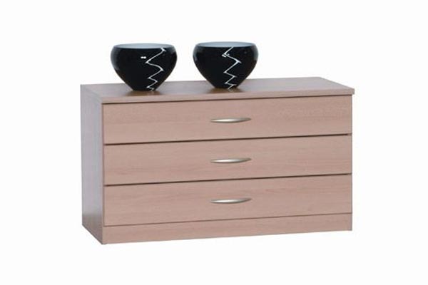 Toledo Beech 3 Drawer Chest