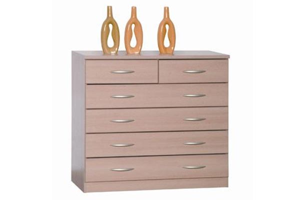 Bedworld Discount Toledo Beech 4   2 Drawer Chest