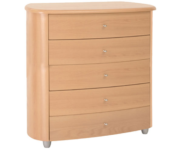 Bedworld Furniture Alpha Five Drawer Chest