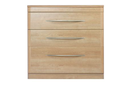 Metro Wide Three Drawer Chest