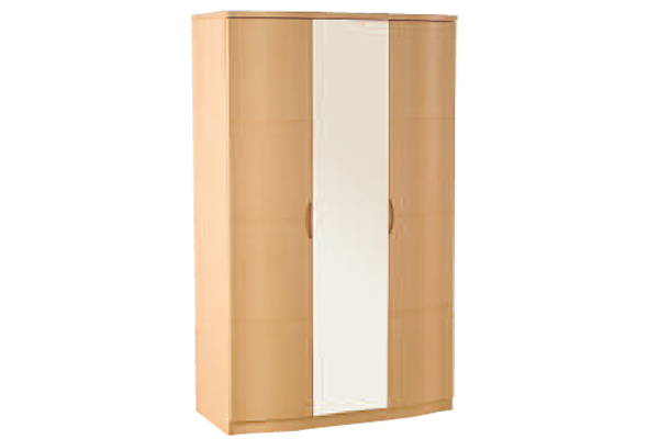 Synergy Range - Wardrobe - 3 Door (1 Mirror Doors)