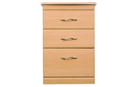 Bedworld Furniture Valentino Narrow Three Drawer Chest