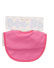 Small Velcro Bib Pink (2039)