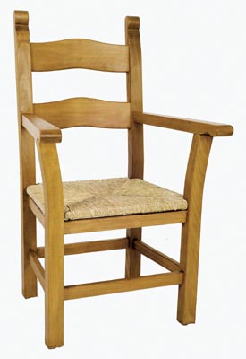 BEECH BRETTON CARVER RUSH SEAT