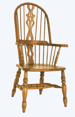 beech GRANDFATHER CHAIR HOOP BACK