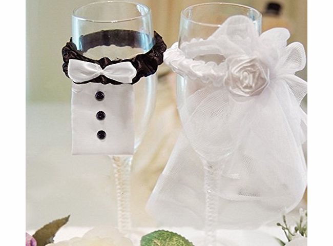 Bei wang Wedding Wine Glass Charms/Table decorations