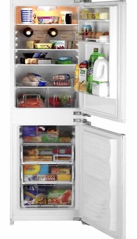 BC502 Fridge Freezer Built In White