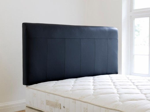 Single Monaco Headboard - Black