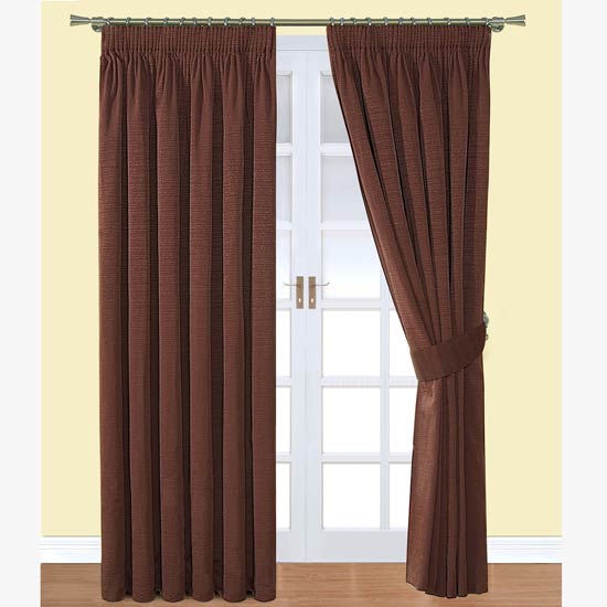 Nicole Curtains Chocolate