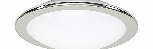 Belid Lux LED Flush Bathroom Light, Chrome