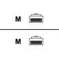 Belkin - Patch cable ( CAT 5e ) - RJ-45 (M) -