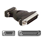 Belkin AT Serial F/M Adapter DB9F-DB25M Charcoal