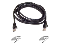 Cable/CAT 5e Fast 1M black Snag