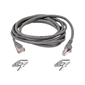 Belkin Cat 5e Snagless Patchcable RJ45M-RJ45M 1M